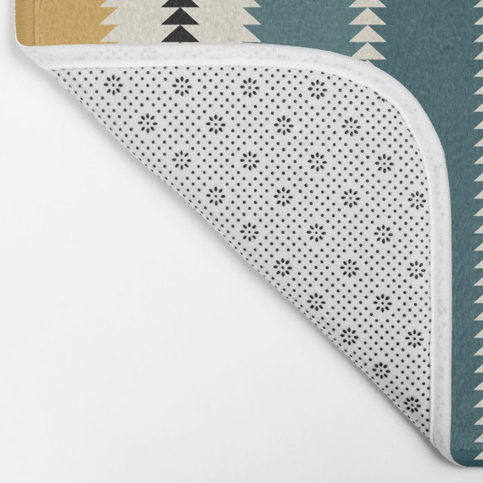 Western Stripes XX Earthy Rainbow Bath Mat Gallery Image 2