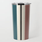Western Stripes XX Earthy Rainbow Travel Mug Gallery Image 1