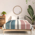 Western Stripes XX Earthy Rainbow Comforter Gallery Image 3