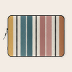 Western Stripes XX Earthy Rainbow Laptop Sleeve Gallery Image 1