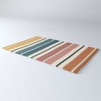 Western Stripes XX Earthy Rainbow Rug Gallery Image 3
