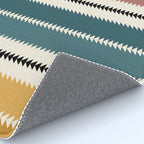Western Stripes XX Earthy Rainbow Rug Gallery Image 4