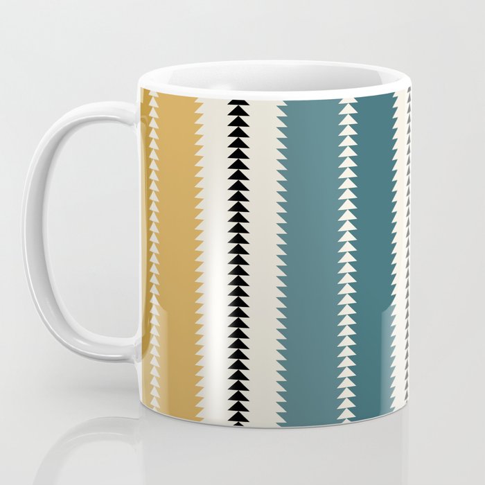 Western Stripes XX Earthy Rainbow Coffee Mug Gallery Image 3