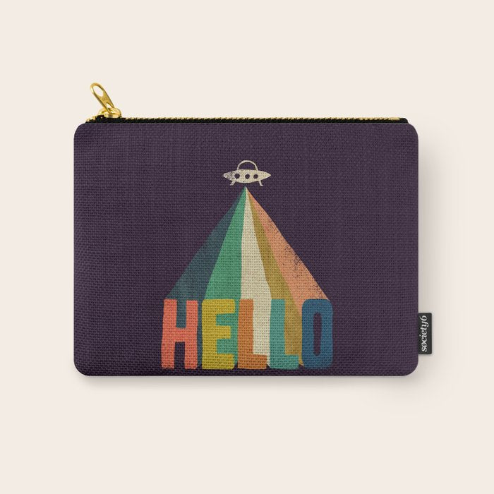 Hello I come in peace Carry All Pouch Gallery Image 1