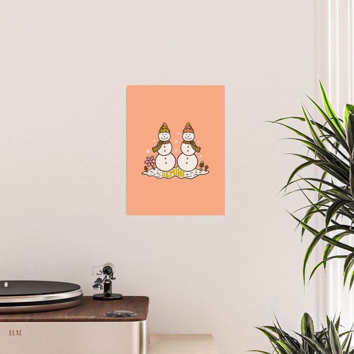 Gemini Snowman Poster Gallery Image 2