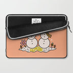 Gemini Snowman Laptop Sleeve Gallery Image 2