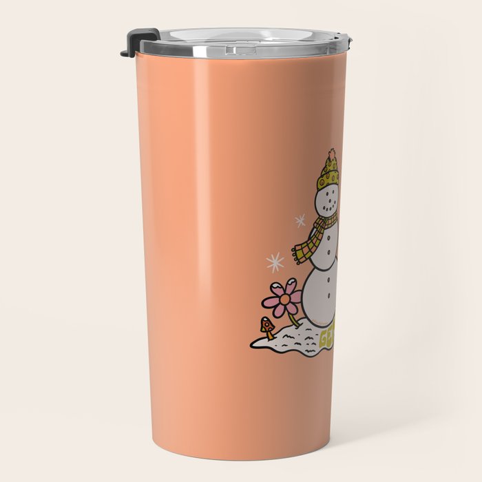 Gemini Snowman Travel Mug Gallery Image 3