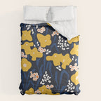 Popular floral pattern  - scandinavian style Comforter Gallery Image 6