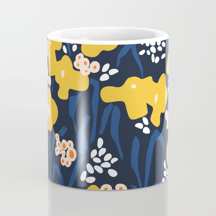 Popular floral pattern  - scandinavian style Coffee Mug Gallery Image 4