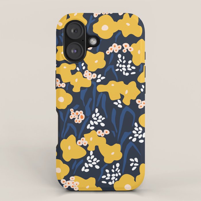 Popular floral pattern  - scandinavian style iPhone Case Gallery Image 1