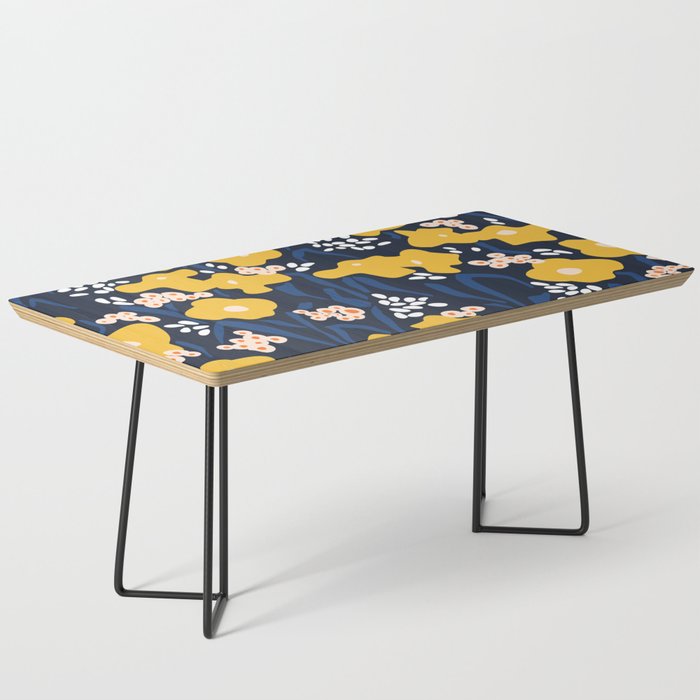 Popular floral pattern  - scandinavian style Coffee Table Gallery Image 1