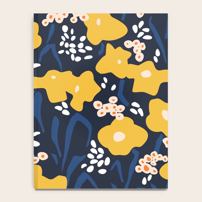 Popular floral pattern  - scandinavian style Notebook Gallery Image 4