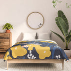Popular floral pattern  - scandinavian style Comforter Gallery Image 3