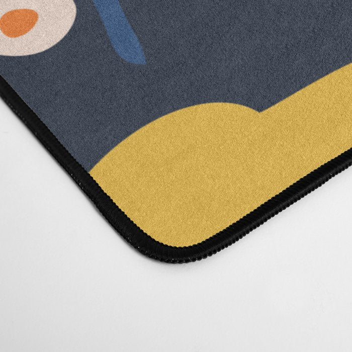 Popular floral pattern  - scandinavian style Desk Mat Gallery Image 4