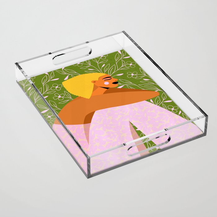 Manifesting Spring Acrylic Tray Gallery Image 1