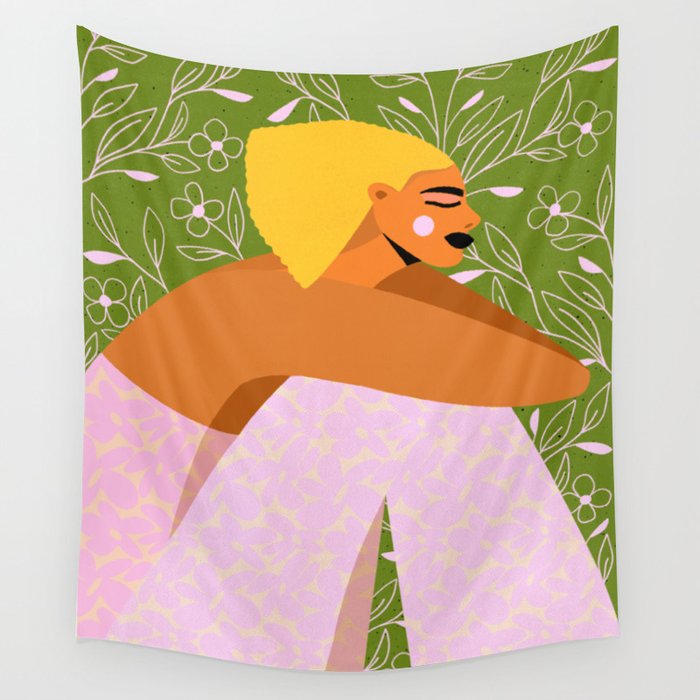 Manifesting Spring Wall Tapestry Gallery Image 4