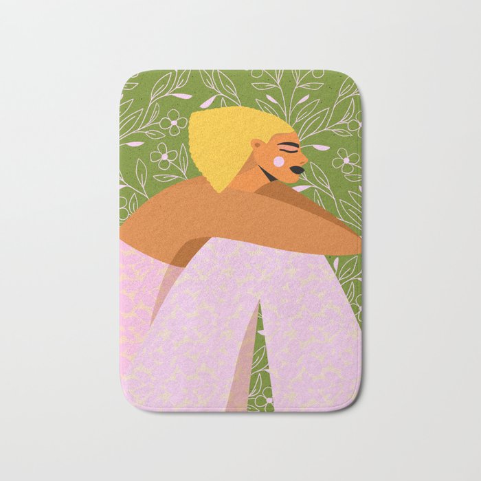 Manifesting Spring Bath Mat Gallery Image 1