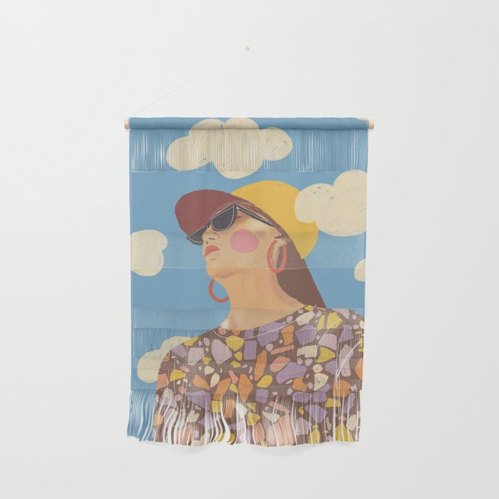 Baseball girl Wall Hanging Gallery Image 1