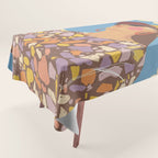 Baseball girl Tablecloth Gallery Image 1