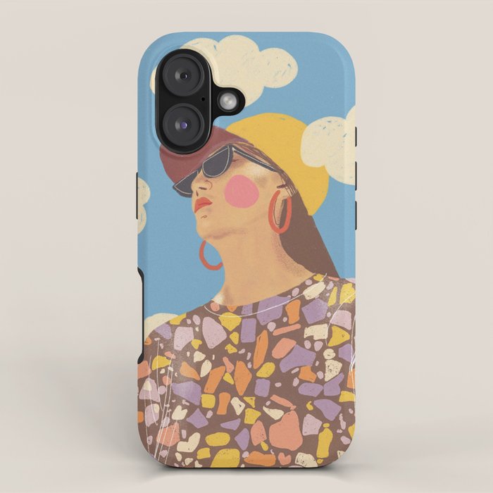 Baseball girl iPhone Case Gallery Image 1