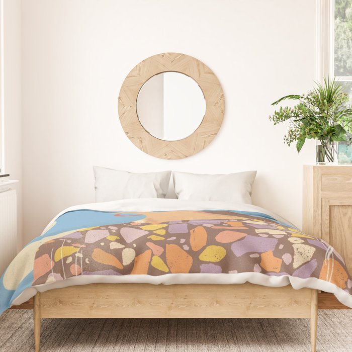 Baseball girl Duvet Cover Gallery Image 3
