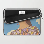 Baseball girl Laptop Sleeve Gallery Image 2