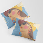 Baseball girl Pillow Sham Gallery Image 3