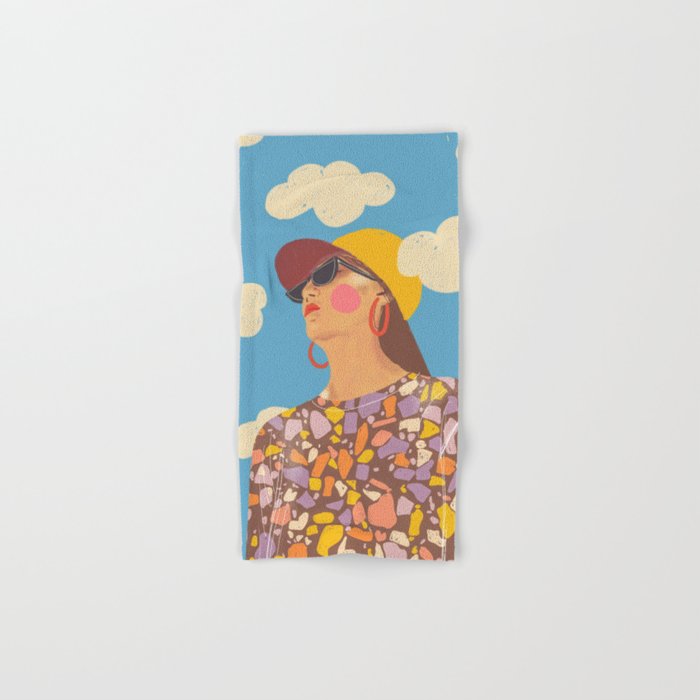 Baseball girl Towels Gallery Image 1