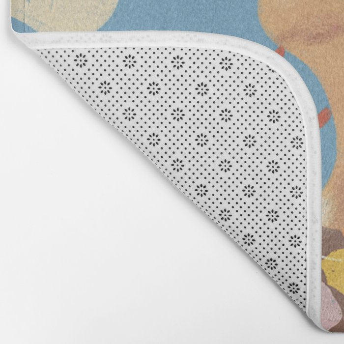 Baseball girl Bath Mat Gallery Image 2