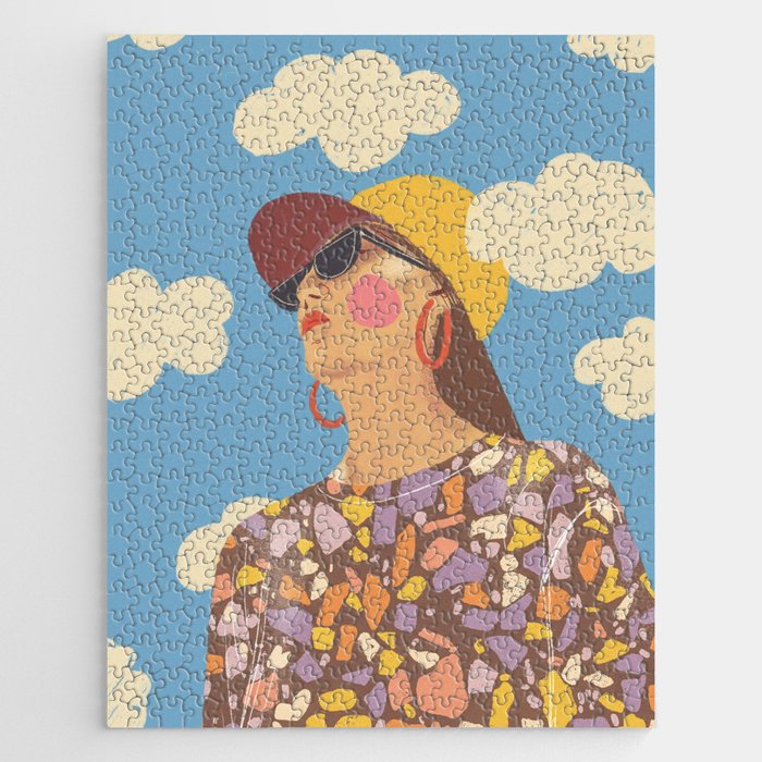 Baseball girl Jigsaw Puzzle Gallery Image 1