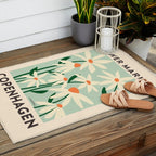 Flower Market Copenhagen - Matisse Inspired Outdoor Rug Gallery Image 2