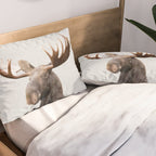 Moose - Colorful Pillow Sham Gallery Image 2