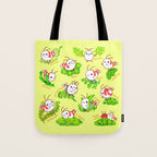 Shy shrimp and moss Tote Bag Gallery Image 1