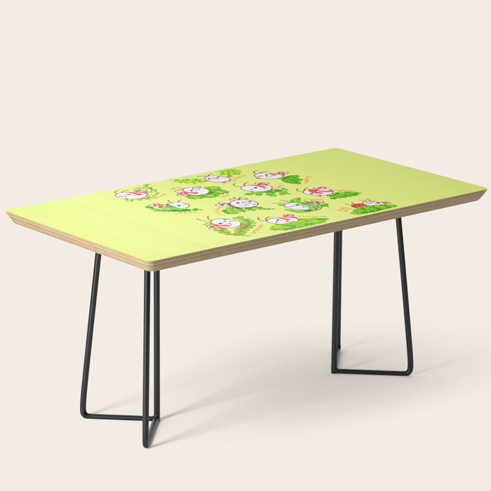 Shy shrimp and moss Coffee Table Gallery Image 1