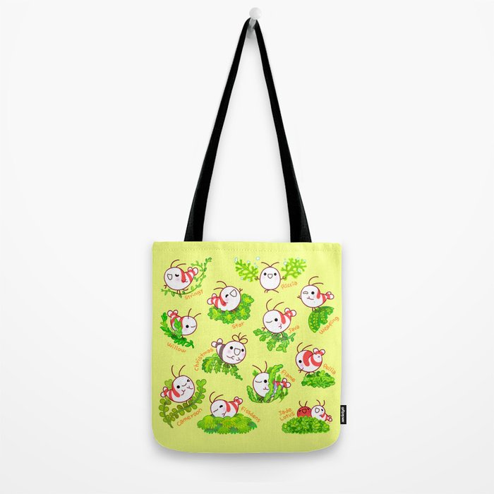 Shy shrimp and moss Tote Bag Gallery Image 2