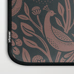 Peacock Dreams - Black & Terracotta Laptop Sleeve Gallery Image 3