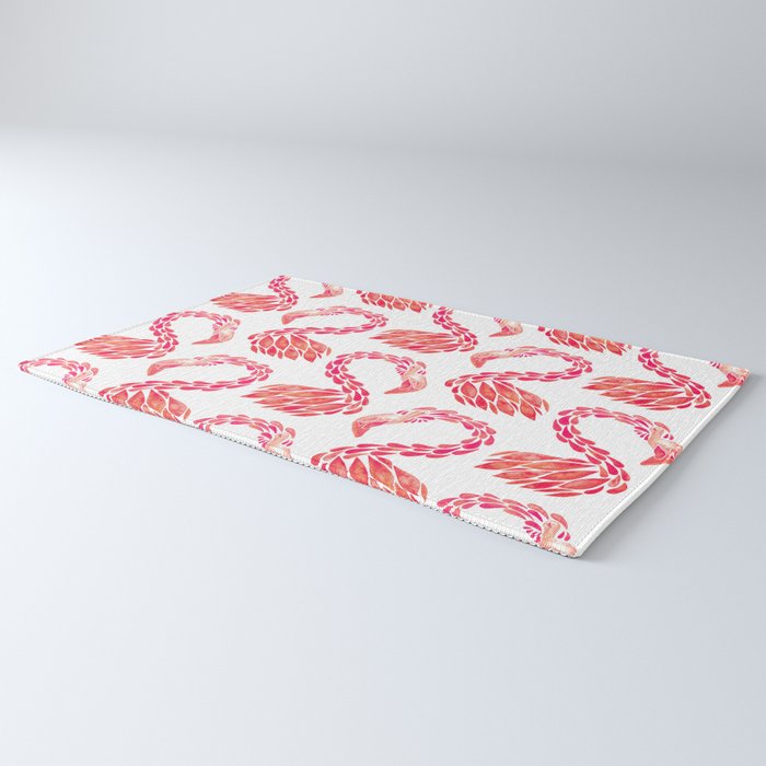 Miami Flamingo - Pink OmbrÃ© Rug Gallery Image 3