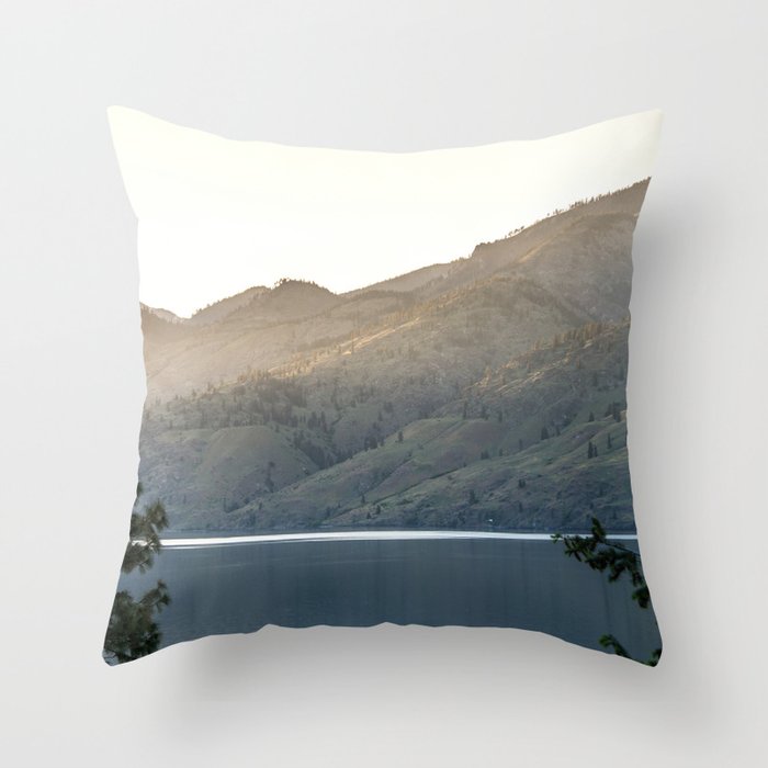Lost At The Lake - Wanderlust Nature Photography Throw Pillow Gallery Image 6