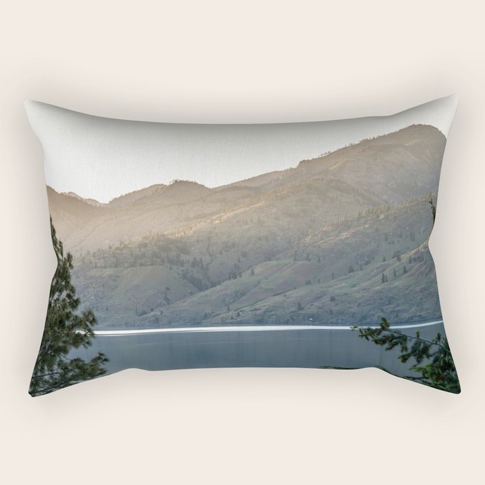 Lost At The Lake - Wanderlust Nature Photography Rectangular Pillow Gallery Image 2