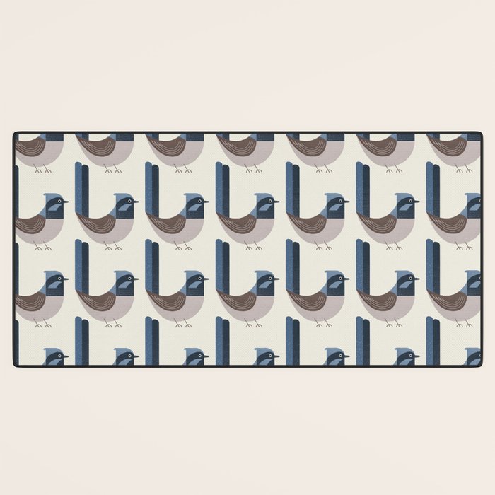 Whimsy Superb Fairywren Desk Mat Gallery Image 3