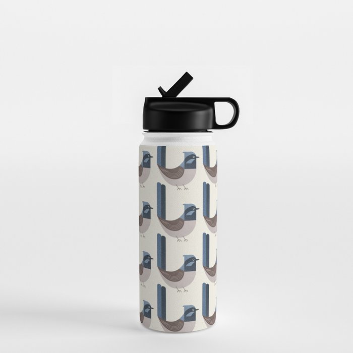 Whimsy Superb Fairywren Water Bottle Gallery Image 1