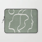 Abstract Faces Laptop Sleeve Gallery Image 1