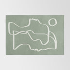 Abstract Faces Rug Gallery Image 2
