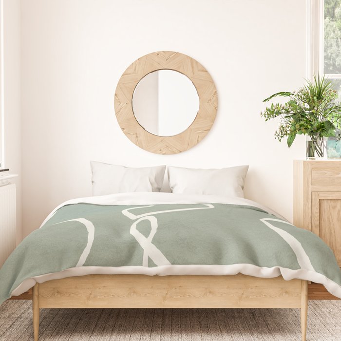Abstract Faces Duvet Cover Gallery Image 3