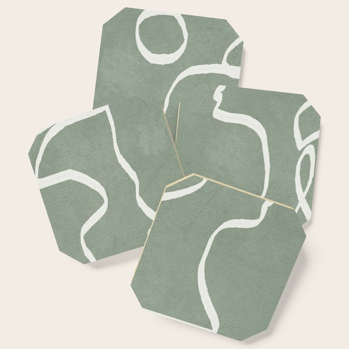 Abstract Faces Coaster Gallery Image 1