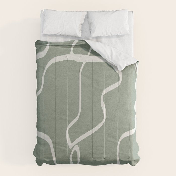 Abstract Faces Comforter Gallery Image 1
