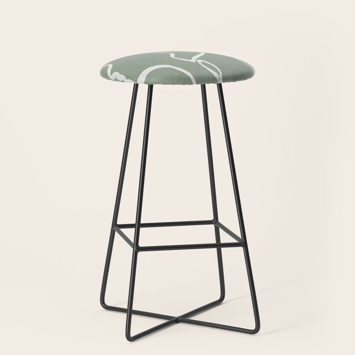 Abstract Faces Stool Gallery Image 1