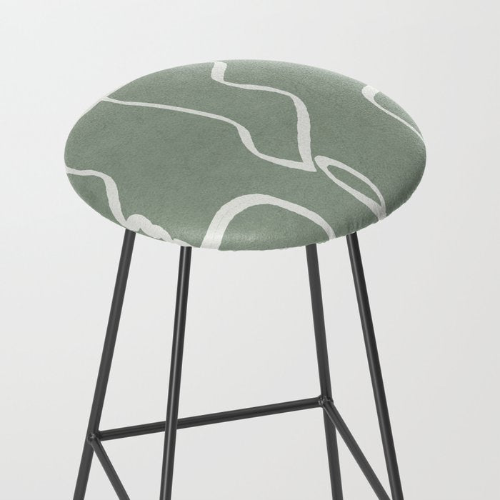 Abstract Faces Stool Gallery Image 2