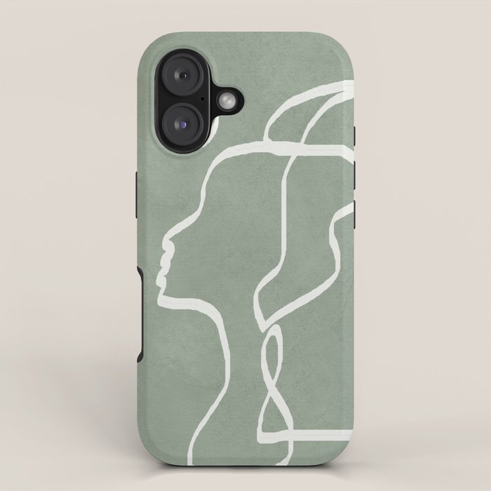 Abstract Faces iPhone Case Gallery Image 1