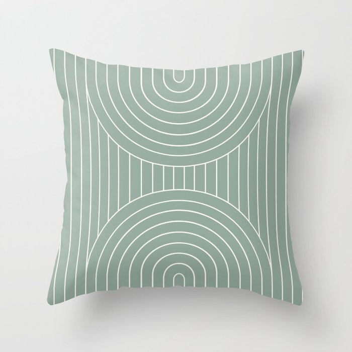 Arch Symmetry XXVIII Throw Pillow Gallery Image 6